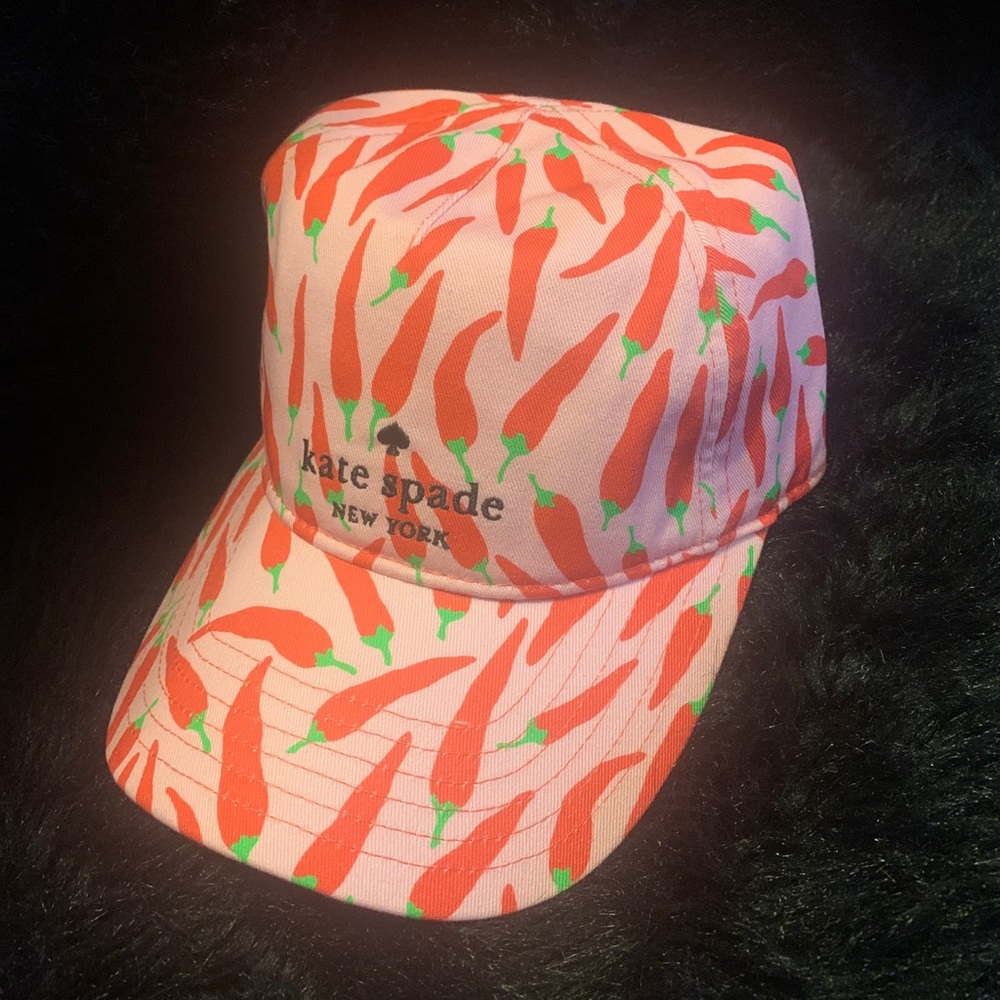 KATE SPADE PEPPERS BASEBALL HAT